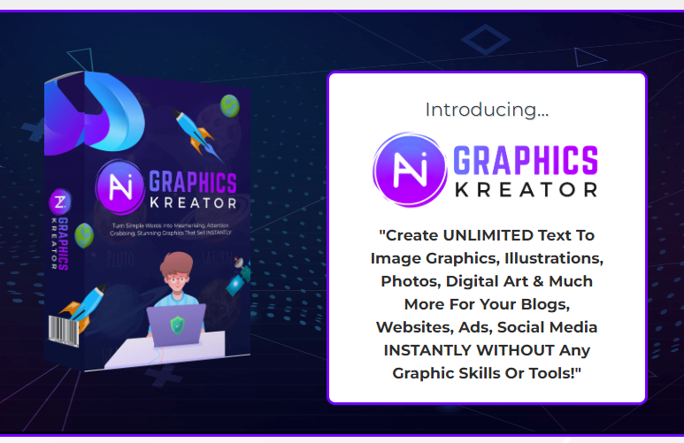 AI Graphics Kreator Review and OTO UPSELL by Yogesh Agarwal