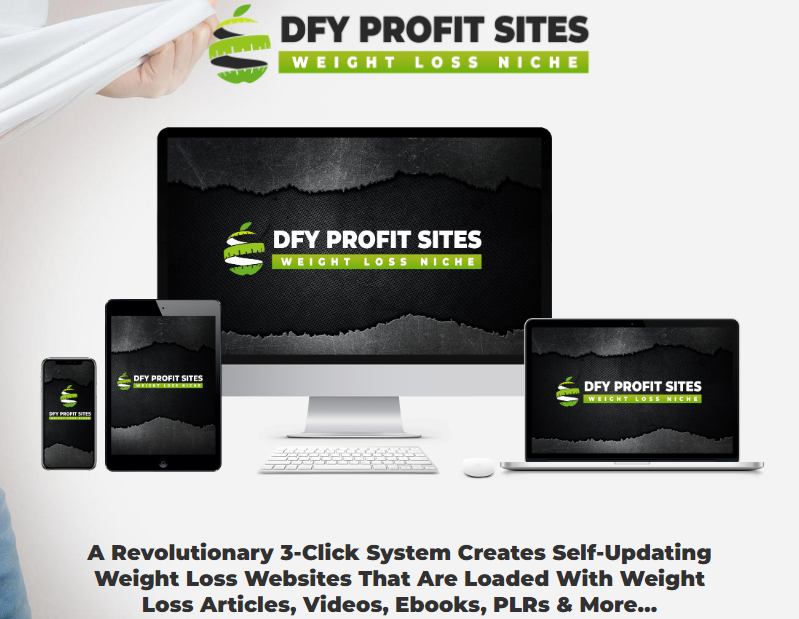 DFY Profit Sites Weight Loss Niche Review and OTO UPSELL By Venkata Ramana