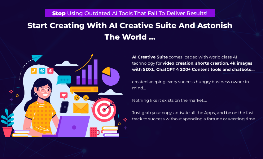 AI Creative Suite Review & OTO UPSELL