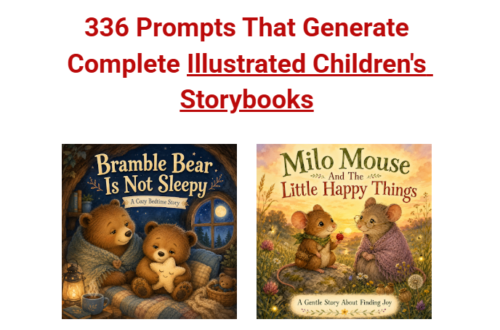 336 Prompts for Illustrated Children's Storybooks OTO Review