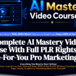 AI Mastery Video Course PLR Review OTO 2026