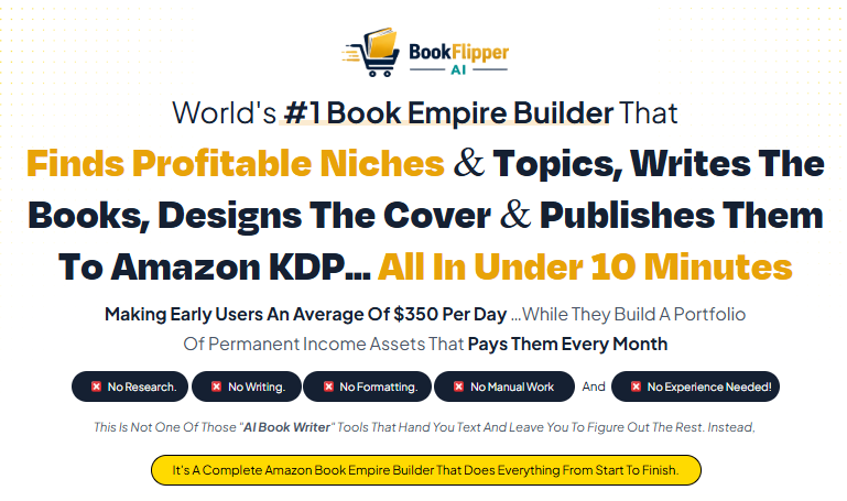 BookFlipper AI Review OTO