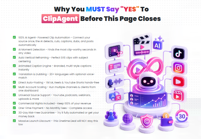 ClipAgent AI Review OTO 2026