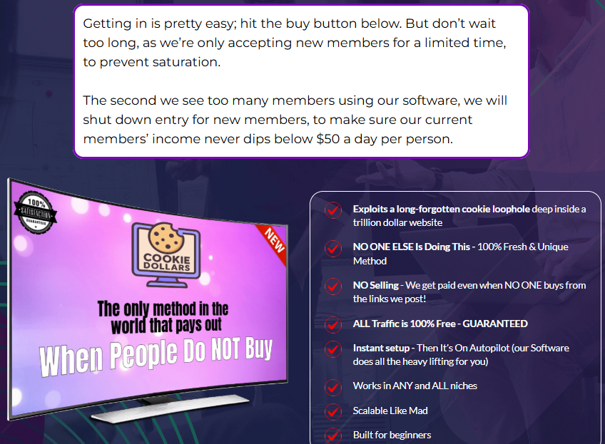 Cookie Dollars Review OTO 2026