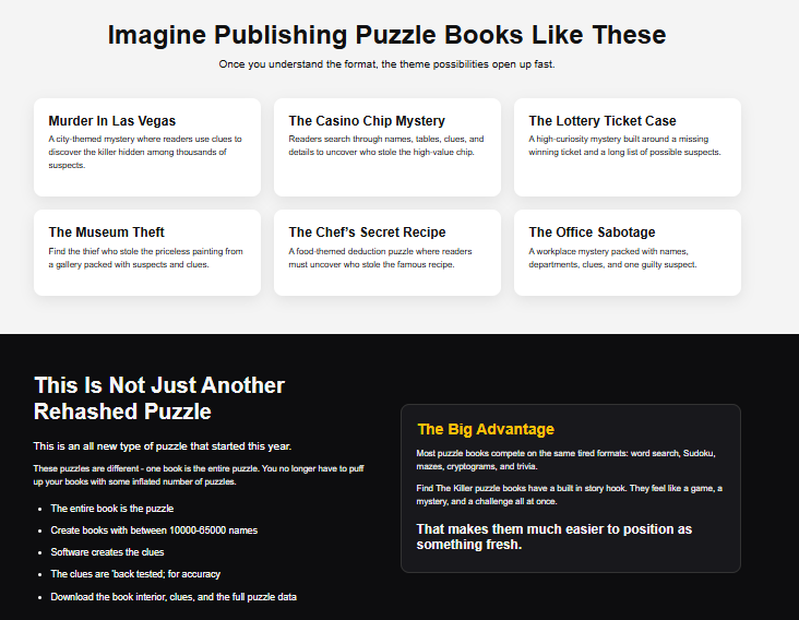 Find The Killer Puzzle Books Review 2026