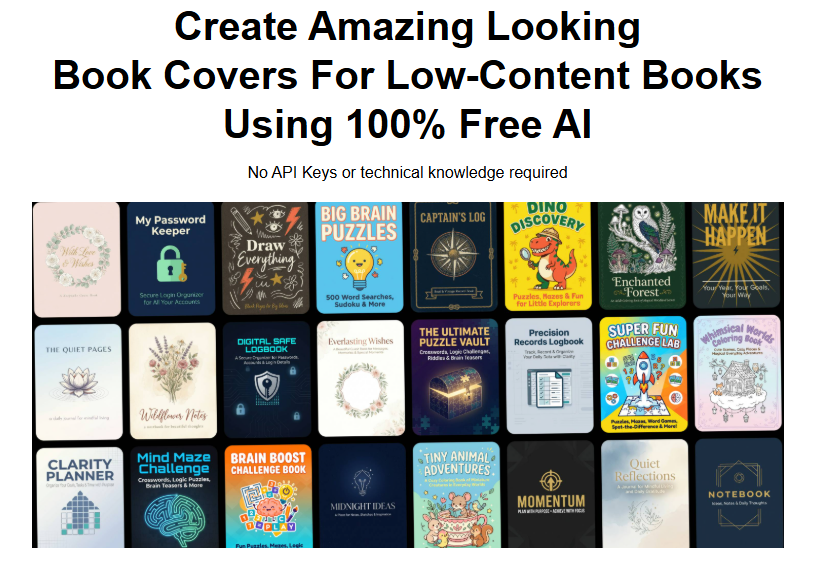Low Content Book Cover AI Toolkit Review
