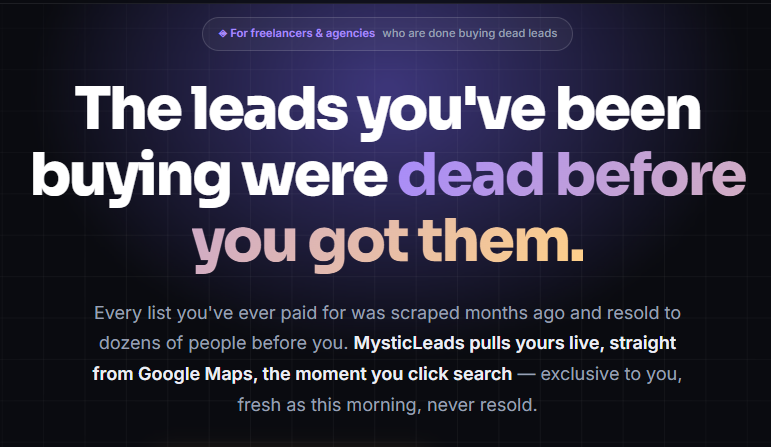 MysticLeads Review OTO 2026