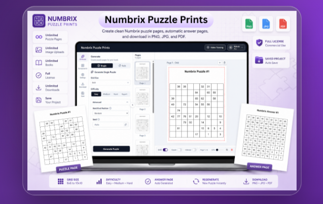 Numbrix Puzzle Prints Review 2026