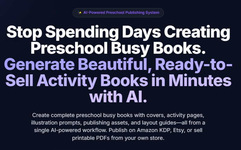 Preschool Busy Books AI Review 2026
