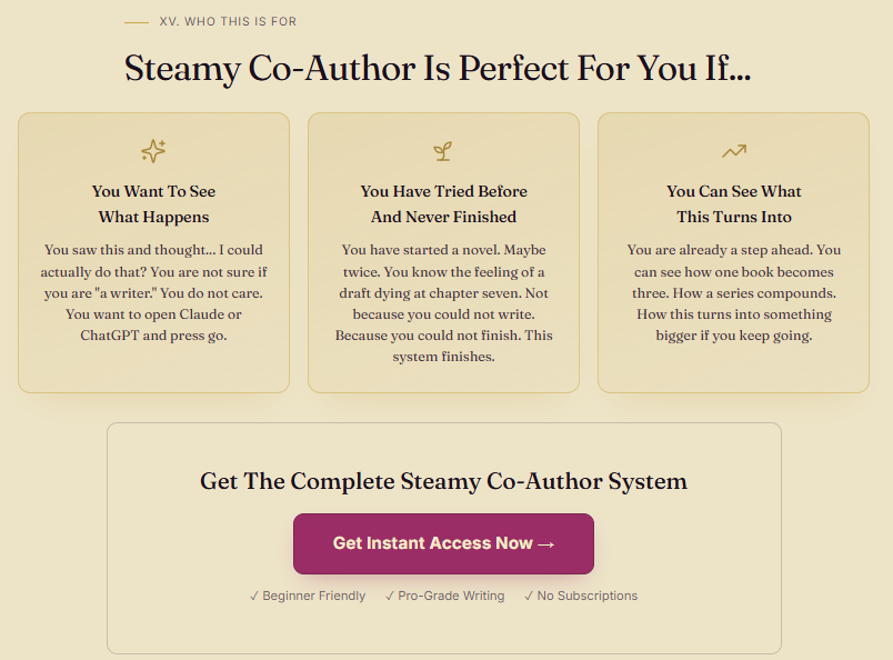 Steamy Co-Author OTO Review 2026