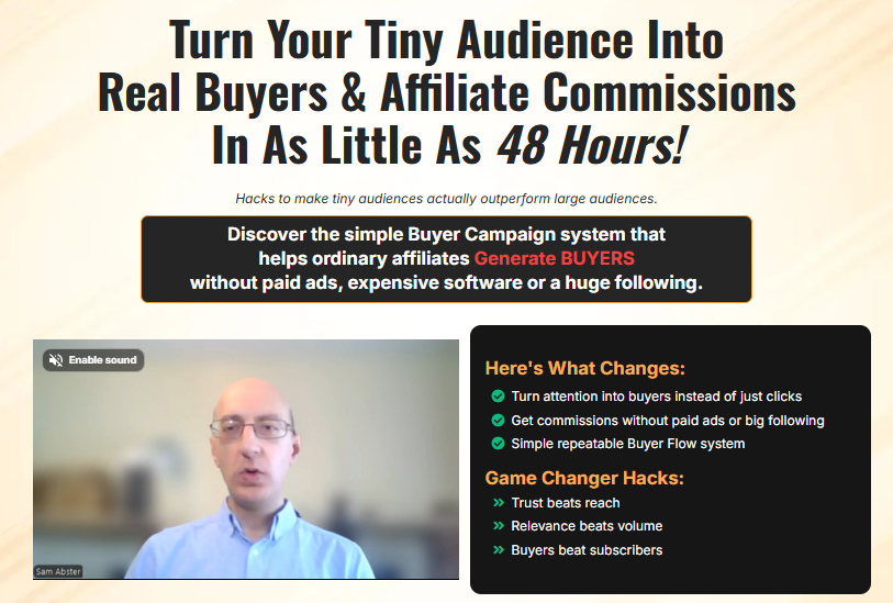 Tiny Audiences Income System Review 2026