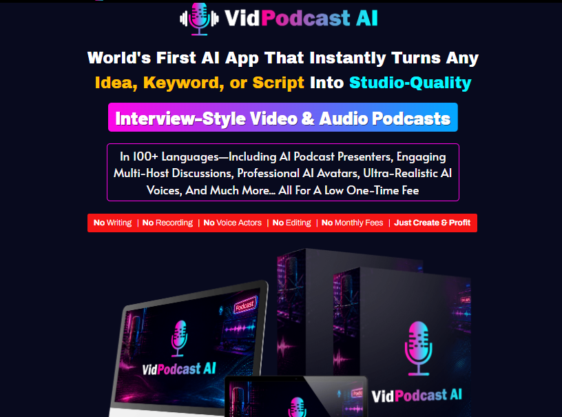 VidPodcast AI Review OTO 2026