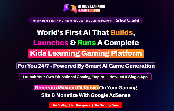 AI Kids Learning Game Builder Review 2026
