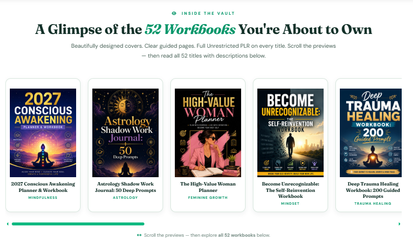 Inner Healing Vault PLR Review 2026