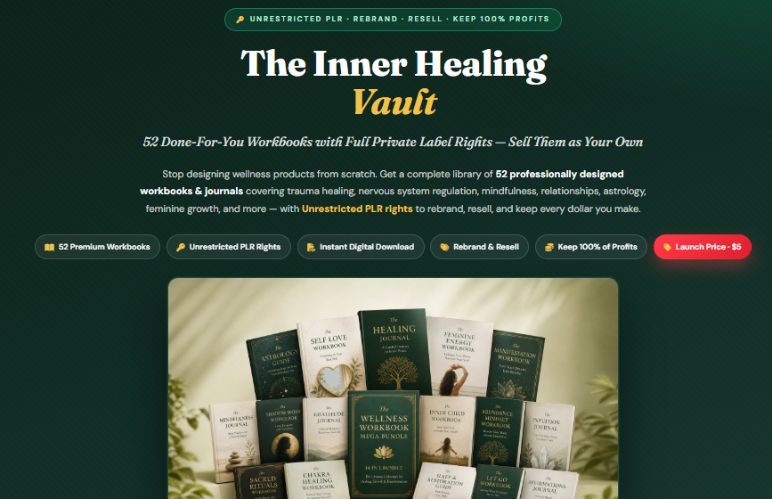 Inner Healing Vault PLR Review 2026