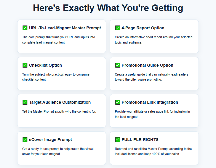 Link to Lead Magnet PLR Review 2026