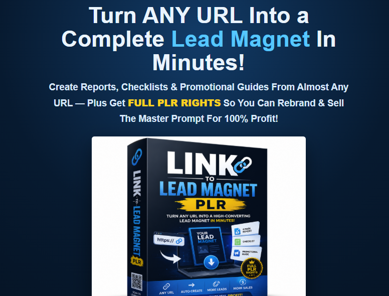 Link to Lead Magnet PLR Review 2026
