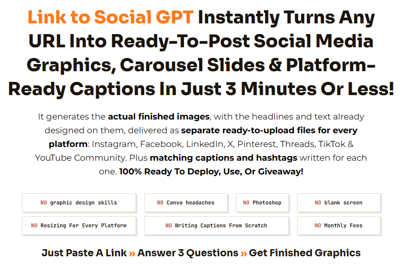 Link to Social GPT Review OTO 2026