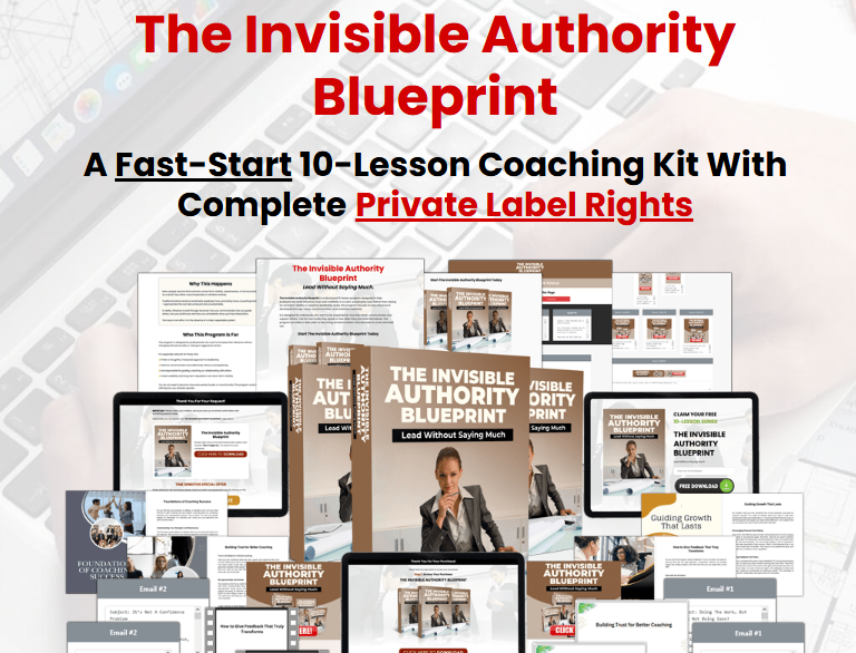 (PLR Firesale) The Invisible Authority Blueprint Review 2026